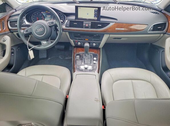 WAUG8AFC4HN119261 2017 AUDI A6 Серый Вид панели приборов