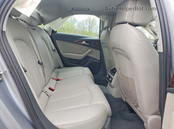 WAUG8AFC4HN119261 2017 AUDI A6 Серый Вид задних сидений