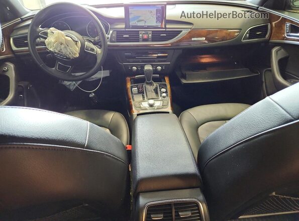WAUG8AFC4JN030277 2018 AUDI A6 Black Vista del salpicadero