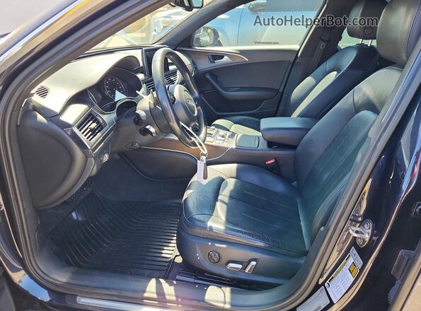 WAUG8AFC8HN062241 2017 AUDI A6 Black Вид салону спереду