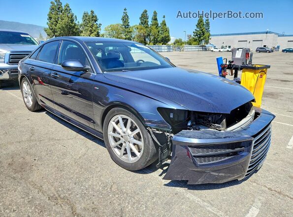 WAUG8AFC8HN062241 2017 AUDI A6 Black Передня права чверть
