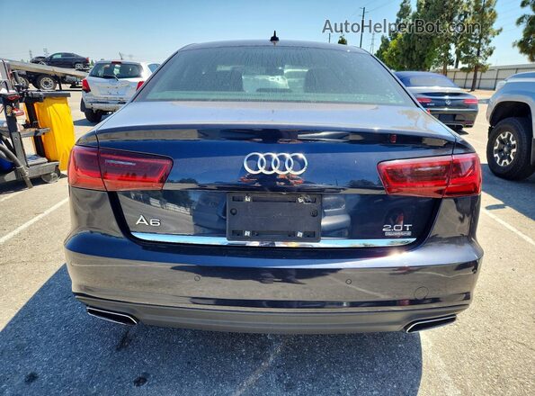 WAUG8AFC8HN062241 2017 AUDI A6 Black Вид ззаду