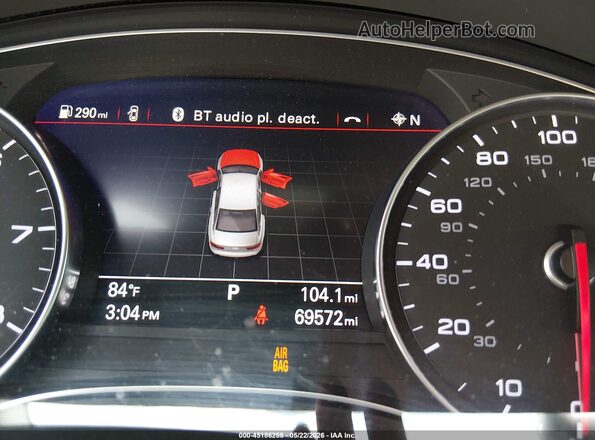 WAUG8AFC9JN010817 2018 AUDI A6 White 