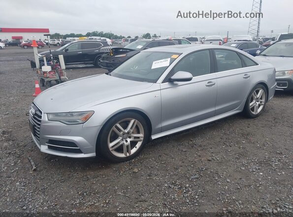 WAUGFAFC0GN012941 2016 AUDI A6 Silver Передня ліва чверть