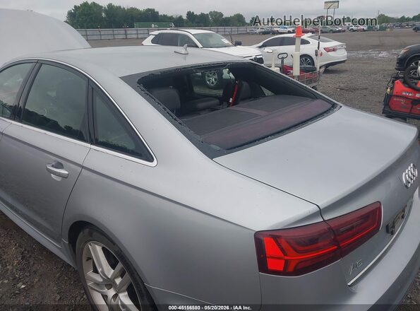 WAUGFAFC0GN012941 2016 AUDI A6 Silver Вид спереду