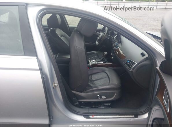 WAUGFAFC0GN012941 2016 AUDI A6 Silver Вид салону спереду
