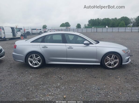 WAUGFAFC0GN012941 2016 AUDI A6 Silver Вид задньої частини салону