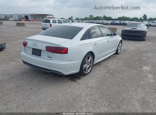 WAUGFAFC0GN038116 2016 AUDI A6 White Trasero derecho