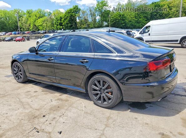 WAUGFAFC4GN009217 2016 AUDI A6 Black უკანა მარცხენა