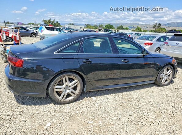 WAUGFAFC5GN006035 2016 AUDI A6 Black Tył prawy