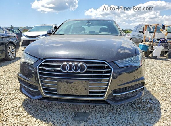 WAUGFAFC5GN006035 2016 AUDI A6 Black Widok z przodu