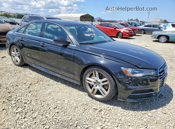 WAUGFAFC5GN006035 2016 AUDI A6 Black Przód prawy