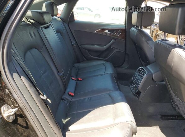 WAUGFAFC5GN006035 2016 AUDI A6 Black Widok tylnych siedzeń