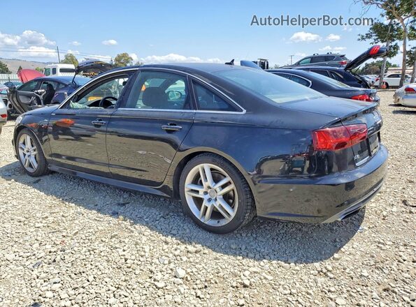 WAUGFAFC5GN006035 2016 AUDI A6 Black Tył lewy