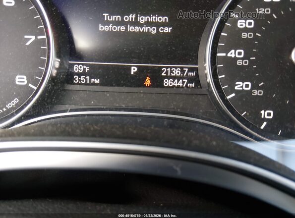 WAUGFAFC5GN052433 2016 AUDI A6 Black 