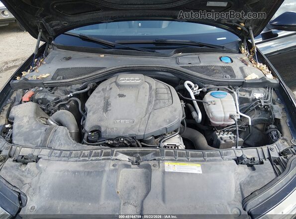 WAUGFAFC5GN052433 2016 AUDI A6 Black Widok z tyłu
