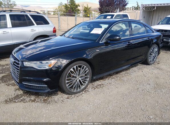 WAUGFAFC5GN052433 2016 AUDI A6 Black Przód lewy