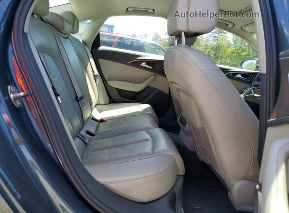 WAUGFAFC5GN098084 2016 AUDI A6 Silver Vista de los asientos traseros