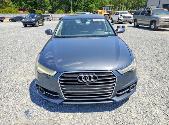 WAUGFAFC5GN098084 2016 AUDI A6 Silver Vista frontal