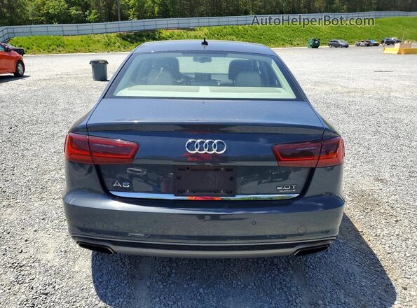 WAUGFAFC5GN098084 2016 AUDI A6 Silver Vista trasera