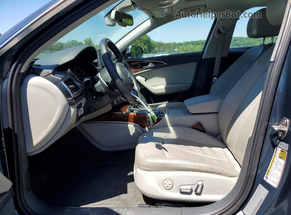 WAUGFAFC5GN098084 2016 AUDI A6 Silver Vista interior delantera