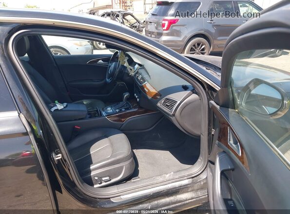 WAUGFAFC6GN042171 2016 AUDI A6 Black Вид салону спереду
