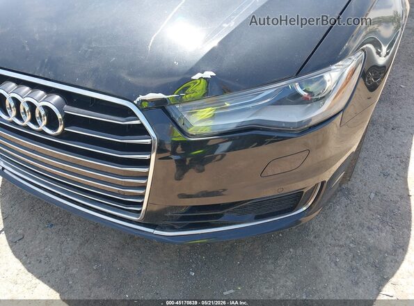 WAUGFAFC6GN042171 2016 AUDI A6 Black Вид спереду