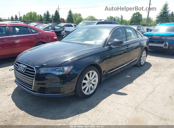 WAUGFAFC6GN042171 2016 AUDI A6 Black Передня ліва чверть