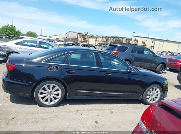 WAUGFAFC6GN042171 2016 AUDI A6 Black Вид задньої частини салону