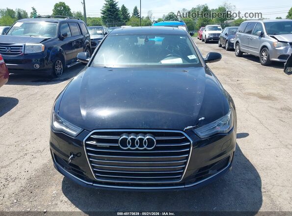 WAUGFAFC6GN042171 2016 AUDI A6 Black Вид щитка приладів