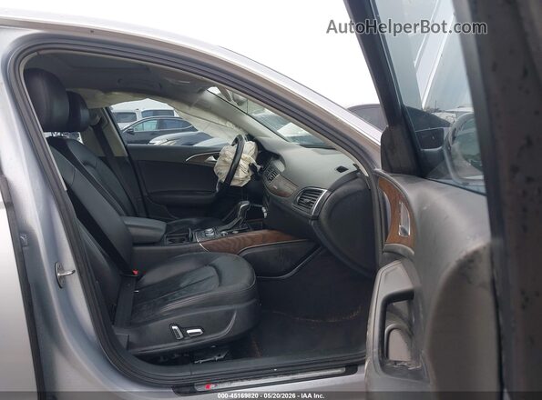 WAUGFAFC6GN068009 2016 AUDI A6 Silver წინა სალონის ხედი