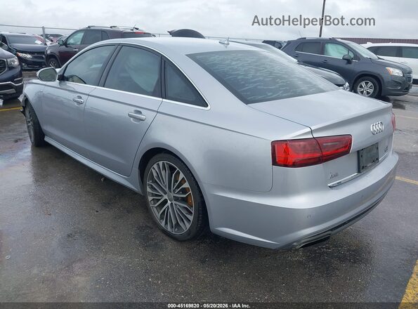 WAUGFAFC6GN068009 2016 AUDI A6 Silver უკანა მარცხენა