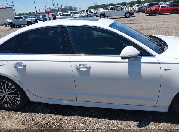 WAUGFAFC9GN131782 2016 AUDI A6 White Вид задньої частини салону