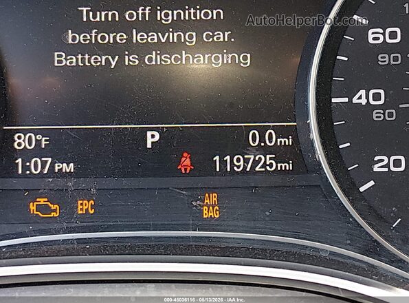 WAUGFAFC9GN131782 2016 AUDI A6 White 