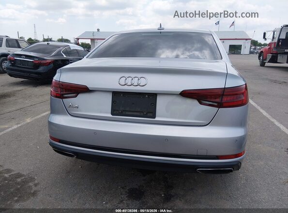 WAUGMAF41KA119723 2019 AUDI A4 Silver 