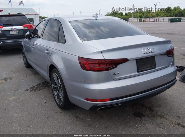 WAUGMAF41KA119723 2019 AUDI A4 Silver Trasero izquierdo