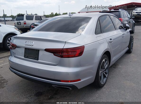 WAUGMAF41KA119723 2019 AUDI A4 Silver Trasero derecho