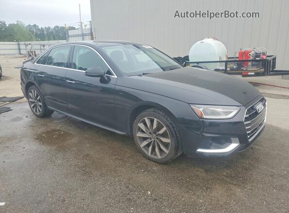 WAUGMAF41LA038738 2020 AUDI A4 Black Передня права чверть