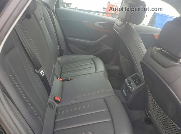 WAUGMAF41LA038738 2020 AUDI A4 Black Вид задніх сидінь