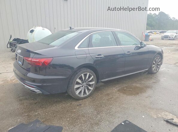 WAUGMAF41LA038738 2020 AUDI A4 Black Задня права чверть