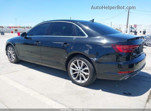 WAUGMAF42KN002449 2019 AUDI A4 Черный Задняя левая четверть