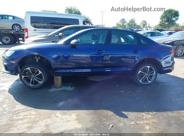 WAUGMAF43KN016604 2019 AUDI A4 Blue Панорамний вид салону 360°