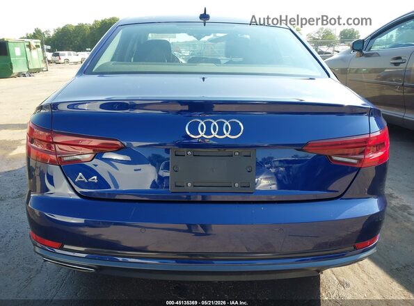 WAUGMAF43KN016604 2019 AUDI A4 Blue 