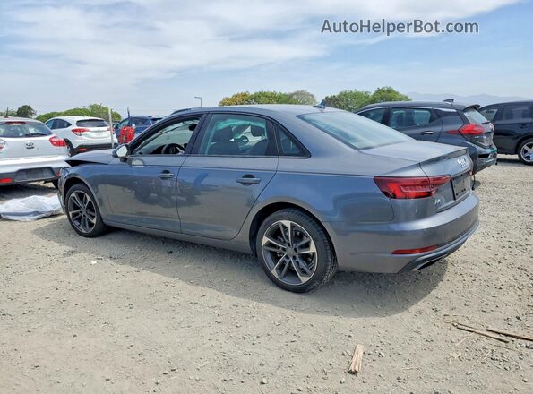 WAUGMAF44KA109820 2019 AUDI A4 Gray Trasero izquierdo
