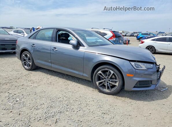 WAUGMAF44KA109820 2019 AUDI A4 Gray Delantero derecho