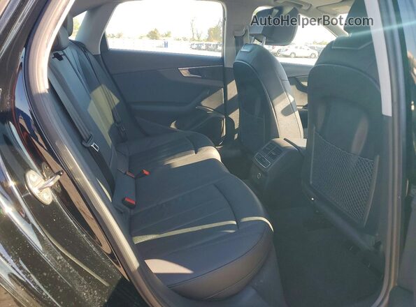 WAUGMAF44KN016823 2019 AUDI OTHER Black Vista de los asientos traseros