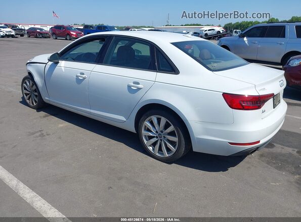 WAUGMAF45HN064968 2017 AUDI A4 White Trasero izquierdo