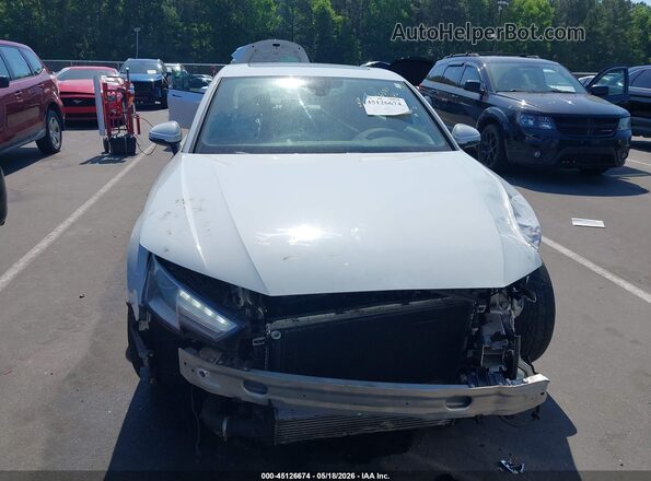 WAUGMAF45HN064968 2017 AUDI A4 White Vista del cuadro de instrumentos