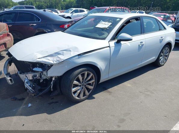 WAUGMAF45HN064968 2017 AUDI A4 White Vista tres cuartos delantera izquierda