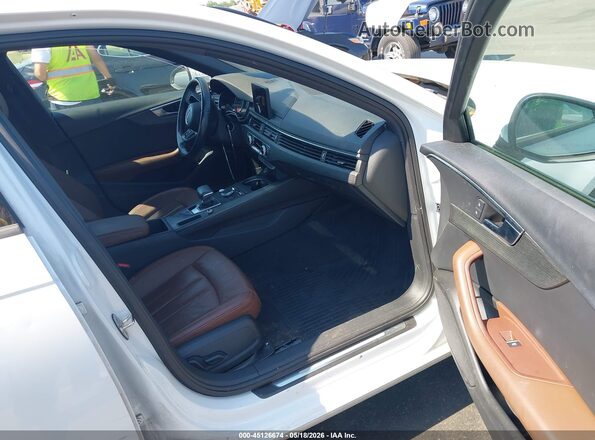 WAUGMAF45HN064968 2017 AUDI A4 White Vista interior delantera